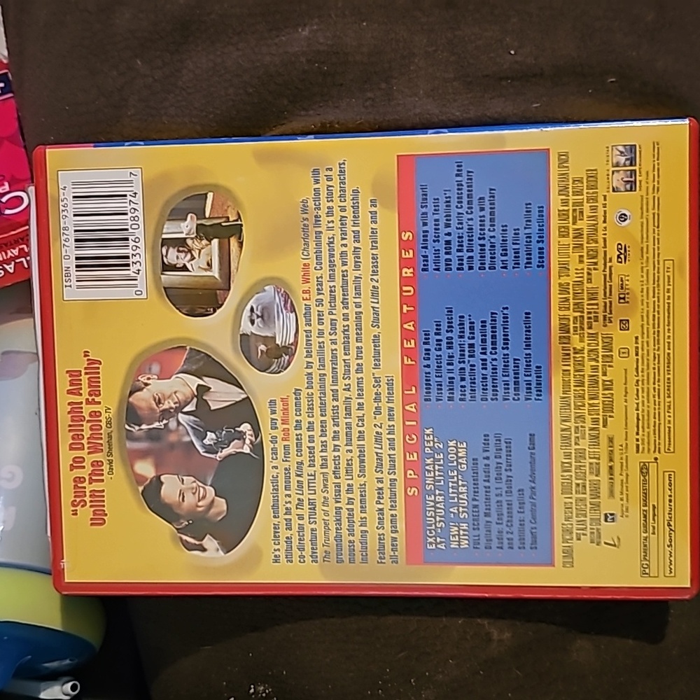 !! DVD. Stuart Little - Picture 2 of 2